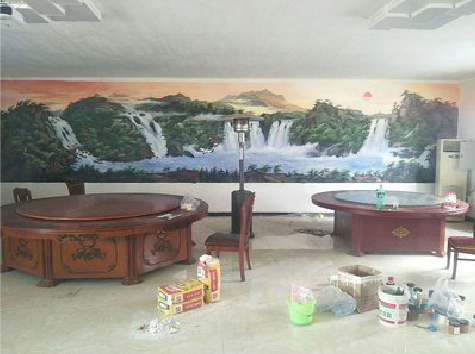 湖州墙绘-写实风景