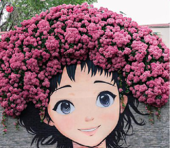 湖州墙体彩绘-网红墙打卡