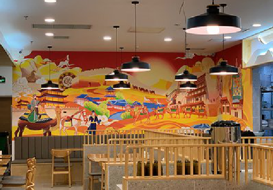 湖州商业空间彩绘介绍。