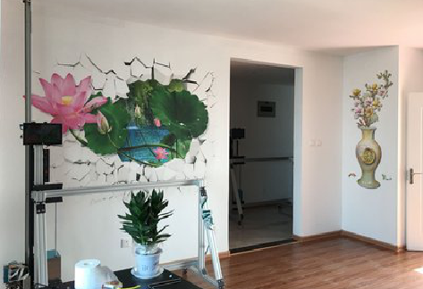 湖州墙体彩绘相比墙纸的优势。