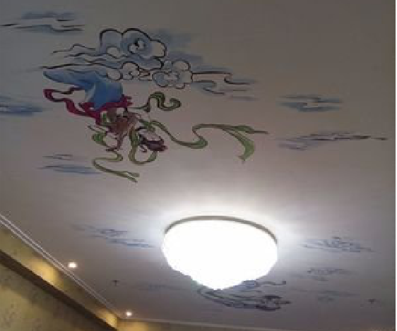 湖州如何快速绘制天花板上的手绘墙？