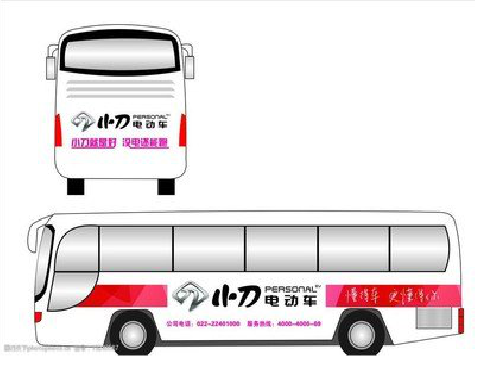 湖州公交车身贴如何完美贴合？