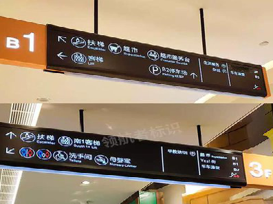 湖州如何通过商场标识牌引导客流分布？